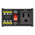 DIN Rail Mount AC 120V NEMA 5-15R Single Receptacle Outlet Power Strip Module, with Rocker Switch Thermal Circuit Breaker Overload Protector...