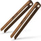 2 Pcs Magnetic Wooden Toaster Tongs | 8.7-Inch Premium Walnut, Non-Toxic Kitchen Utensil for Cooking, Toast, Bacon, Muffins, Bagels, Bread | Ideal...