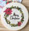Embroidery Kit Merry Christmas Wreath Ornaments Awesocrafts Full Range of Embroidery Starter Kits for Beginners Adults Kids DIY Handmade Easy Patt...