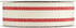 MEEDEE Natural Cotton Ribbon Stripes Fabric Ribbon 1 inch Red and White Stripe Ribbon for DIY Crafts Ribbon for Gift Wrapping Home Decor Sewing (1...