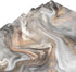 Marble Shower Curtain Light Grey Brown Shower Curtains for Bathroom Retro Style Paintbrush Colors in Marbling Texture Waterproof Polyester Fabric ...