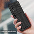 Samsung Galaxy A12 Case with Card Holder Detachable Wallet Cover, Built-in Phone Kickstand Screen Protector Full Body Shockproof Phone Case for Sa...