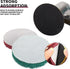 4 Inch Drill Brush Power Scouring Pads - Heavy Duty Tub and Tile Cleaner - Household Cleaning Kit Includes Drill Attachment, 5 Red, 5 Stiff Green ...