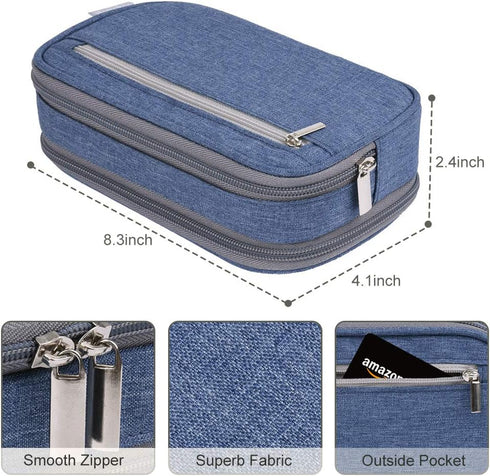 YONZONE Big Capacity Pencil Case Large Pencil Bag Pouch Pen Case Pencil Marker Holder with High Storage for Office Desk Organizer Supplies Cosmeti...