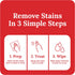 Emergency Stain Rescue Stain Remover Spray – 4oz Laundry Stain Remover for Clothes, Upholstery Fabric, Carpet - Works on Most Blood, Grass, Coffee...