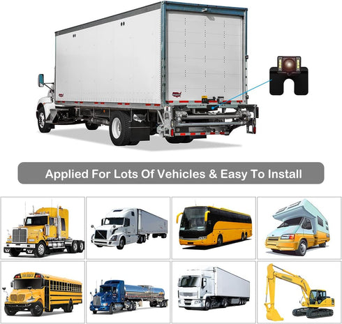 5 Pin Dash Cam Cable,33 Ft 2.5mm Male to 5 Pin Backup Camera Cord,Dash Cam Rear View Camera Ultra Long Cable with Reverse Trigger Wire Fit for Pic...