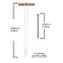 TOGGLER SNAPTOGGLE BA Toggle Anchor with Bolts, Zinc-Plated Steel Channel, Made in US, 3/8" to 3-5/8" Grip Range, For 3/16"-24 UNC Fastener Size (...