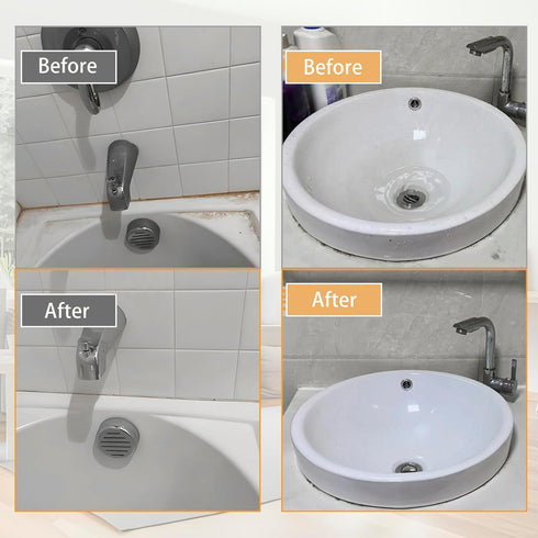 8 Pcs Multi-Function 360°Rotating Corner Gap Crevice Cleaning Brush,Hand-Held No Dead Corners Hard Bristle Cleaning Brush,Tool Grout Cleaner Brush...