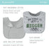 The Peanutshell Terry Bib Set for Baby Boys | 10 pack for Feeding, Teething, & Drooling | Dinosaur...