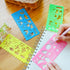 24 Pcs Plastic Drawing Stencils Set Colorful Drawing Scale Template DIY Crafts Set for Boys Girls with Animal Stencils - 6 Sets of 4 Different Ste...