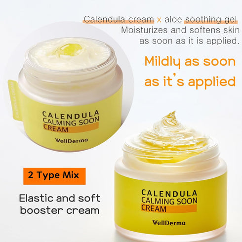 WELLDERMA Calendula Calming Soon Cream 2.8 fl Oz...