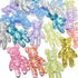 Daimay 20 Pieces 10 Colors Cute Bear Charm Pendants Cartoon Keychain Pendants Resin Gummy Candy Necklace Colorful for Earring Bracelet DIY Jewelry...