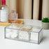 Qtip Holder, Stackable Makeup Organizer Drawer Case for Countertop, Bathroom Vanity Storage Holder for Cotton Swab, Ball, Floss, Lipstick, Jewelry...