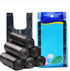 Kitchen Garbage Bags and Black Trash Bag, 100 Counts 4 Gallon 45x60Cm Kitchen Trash Bags with Handles for Bathroom Trash Bags, Small Trash Bags, C...