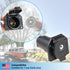 valonic 7 Way Blade Connector Socket - Spring-Loaded dust Cover - Wiring Harness Connector - for Vehicle, Truck - Weatherproof...