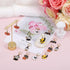 BEEFLYING 14pcs Halloween Alloy Enamel Crochet Stitch Marker Removable Leverback Clasps for Knitting Weaving Sewing Accessories Quilting Handmade ...