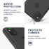 kwmobile Case Compatible with Google Pixel 4a Case - TPU Silicone Phone Cover with Soft Finish - Black Matte...