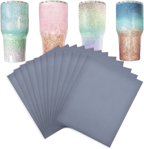 YAROMO 12 Pieces Epoxy Sanding Papers, Waterproof Epoxy Polishing Papers Superfine Epoxy Refinishing Papers for Making Glitter Tumbler Cups, Craft...