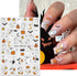 JMEOWIO 9 Sheets Halloween Nail Art Stickers Decals Self-Adhesive Cute Pumpkin Ghost Nail Supplies Nail Art Design Decoration Accessories...