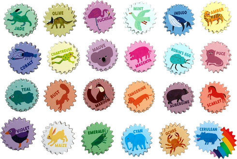 eBoo Rainbow Memory and Matching Game, 1 EA...