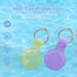 Waterproof AirTag Holder 2 Pack, Soft Silicone Airtag Keychain Waterproof Compatible with Apple Air Tag, Anti-Scratch Protective AirTag Case Holde...