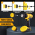 botzi 5 Pack Drill Brush Attachments Set, Power Scrubber Brush Cleaning Kit, All Purpose Drill Brush with Extend Attachment for Bathroom Surfaces,...
