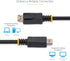StarTech 3 ft DisplayPort Cable with Latches...