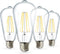 Sunco Lighting 4 Pack 60W Vintage LED Edison Bulbs Equivalent 8.5W CRI92 800 Lumens, Dimmable ST64 Filament 3000K Warm White E26 Medium Base Light...