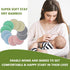 Organic Nursing Pads 12 Pack, Washable Viscose Derived from Bamboo Breastfeeding Pads, Reusable Breast Pads for Breastfeeding, Nipple Pads for Bre...