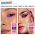 45 Shades Eye Shadow Makeup Palette Set Colorful Bright, High Pigmented Eyeshadow Pallets, Matte Shimmer Glitter for Halloween...