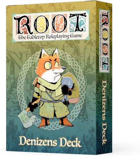 Magpie Games Denizens Deck - Root: The Roleplaying Game expansion, 55 cards, NPC characters with stats, traits, and full-color original art by Kyl...