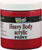 Handy Art Nu Master Heavy Body Acrylic Paint 8 ounce, Rubine Red...