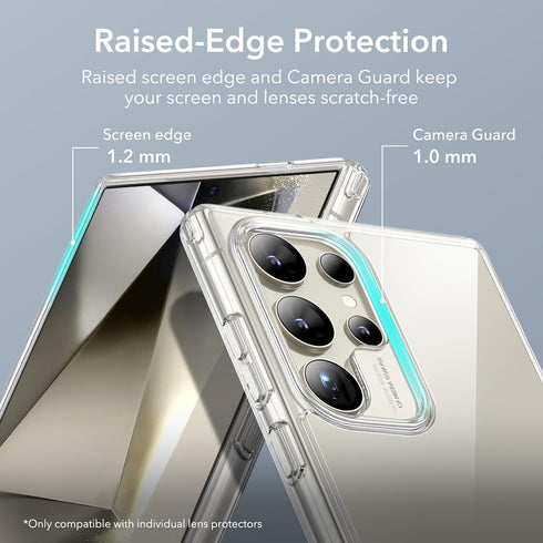 ESR for Samsung Galaxy S24 Ultra Case, Kickstand S24 Ultra Cover with 3 Stand Modes, Military-Grade Drop Protection, Shockproof Slim Phone Case wi...
