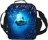 CAIWEI Animal Dinosaur Cat Shark Husky and Dolphin Insulated Lunch Box Cooler Bag (SHARK 1)...