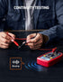 AstroAI Digital Multimeter Tester 2000 Counts with DC AC Voltmeter and Ohm Volt Amp Meter; Measures Voltage, Current, Resistance, Continuity and D...