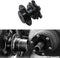 1 PC Car Steering Wheel Quick Release Kit, 3.34" x 2.75" High-strength Steel Snap-on Boss Wheel Hub Heightening Adapter, Repair Modification Acces...