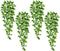 Whonline Fake Plants Hanging 4pcs Artificial Vines Fake Pothos 3.6FT for Living Room Indoor Outdoor Decor (No Baskets)...