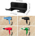 Hair Dryer Holder, Blow Dryer Holder Wall Mounted, Self Adhesive Wall Mountable Bathroom Organizer for Hair Care Tools,Compatible with Most Hair D...