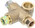 Car Brake Tee, 3/16in Pipe 10mm 3 Way T-Shape Brake Tee With 3 Male Nuts Short Union M10...