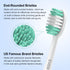 Replacement Toothbrush Heads Compatible with AquaSonic Black Series 10 Pack Everystep for Vibe Series Black Series pro, and for Duo Series pro Ele...