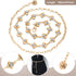 2 Pieces Rhinestone Belt for Women Shiny Crystal O-Ring Waist Belts for Dress Diamond Chain Belt for Ladies Dress Gift...