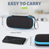 Hard Travel Case for TENS Unit and Electrode Pads,Portable Carrying Case Compatible with TENS Devices and Accessories,Shockproof and Waterproof (C...