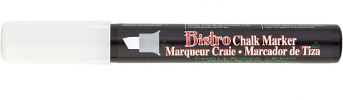 Uchida 483-C-0 Chisel Tip Bistro Chalk Marker, White...