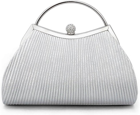 Clutch Purses for Women Evening Bags Party Clutches Handbag With Detachable Chain Strap for Cocktail Party Wedding...