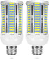 2 Pack 400W Equivalent Led Corn Light Bulb, 6000 Lumen 6000K Daylight 50W LED Corn Lamp, E26/E27 Medium Base for Indoor Garage Factory Warehouse B...