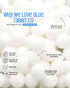White Silicone Beads for Keychain, Necklace, Bracelet Making - Jewelry Making Kit (12mm, 100pc, White)...