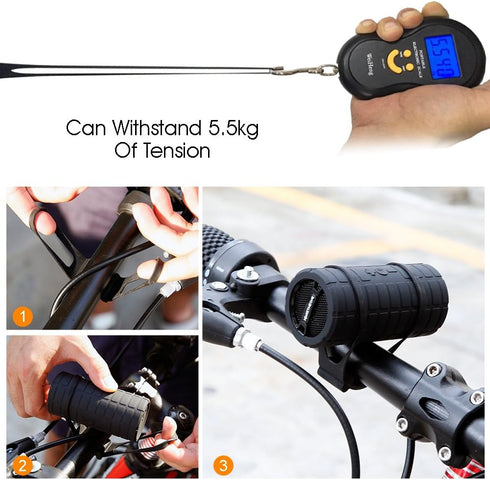 Bluetooth Wireless Speaker, MakeTheOne Portable Waterproof and Wearable Outdoor Speaker with 3.5mm Aux MicroSD Input HiFi Bass for Mountain Bike B...