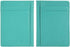 Unisex-Adult's Petite Credit Card Holder Leather Slim Minimalist Wallet, Light Blue, Classic...