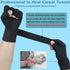 Copper Arthritis Gloves with Adjustable Wrist Strap for Women Men, Fingerless Compression Gloves for Arthritis, Carpal Tunnel, Pain Relief, Swelli...