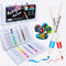 36 Colors Acrylic Paint Pens Markers, Premium Acrylic Paint Pens for Wood, Canvas, Stone, Rock Painting, Glass, Ceramic Surfaces, DIY Crafts Makin...